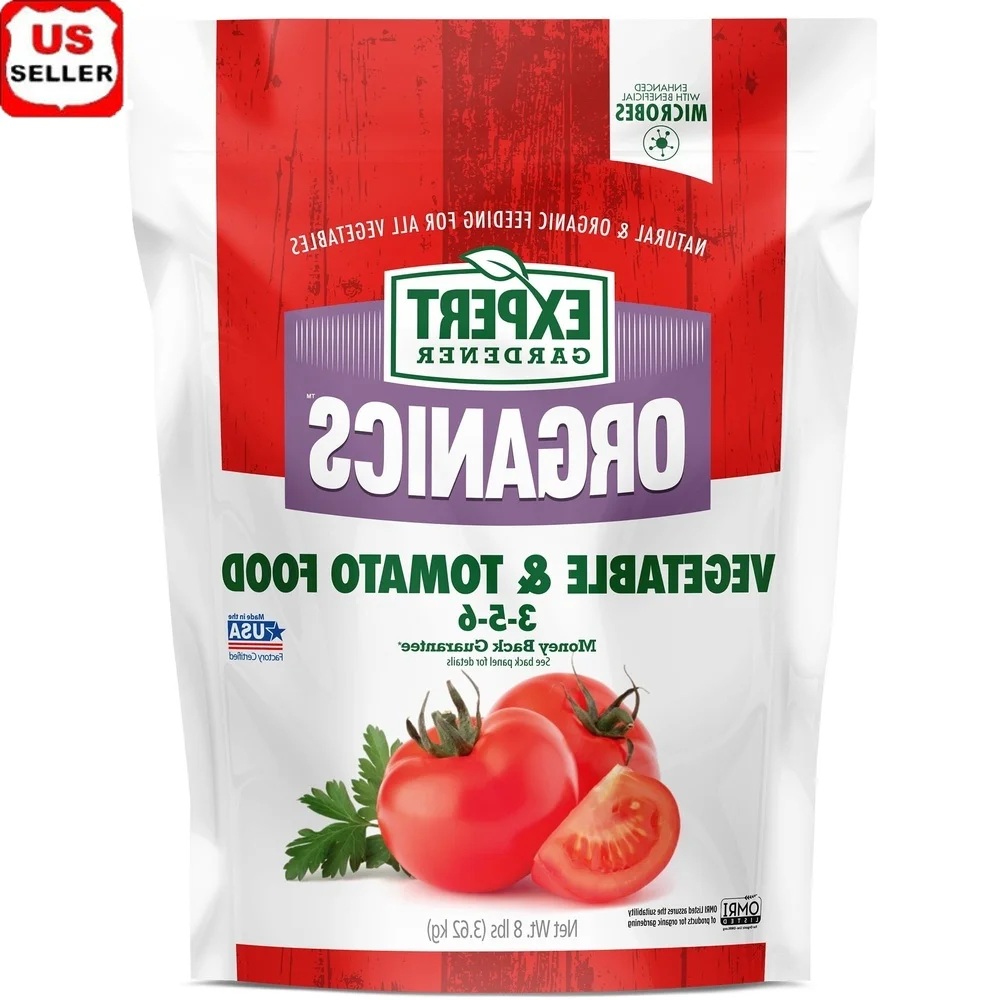 Organic Vegetable Tomato Fertilizer 8lb Natural Nutrients Robust Growth OMRI Listed Quick Feeding all Plants Herbs Edibles
Organic Vegetable Tomato Fertilizer 8lb Natural Nutrients Robust Growth OMRI Listed Quick Feeding all Plants Herbs Edibles
