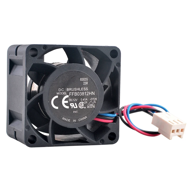 FFB03812HN High-Speed Cooling Fan 3.8cm 38mm 38x38x28mm DC12V 0.41A 3-Pin Fan for Power Supply 12000rpm
FFB03812HN High-Speed Cooling Fan 3.8cm 38mm 38x38x28mm DC12V 0.41A 3-Pin Fan for Power Supply 12000rpm