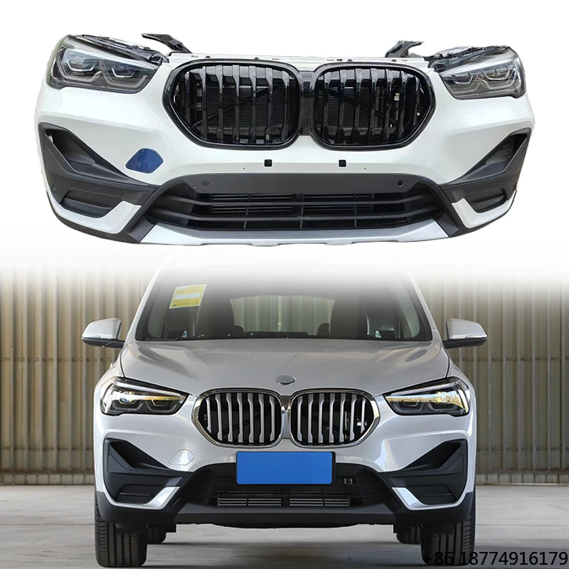 Suitable for 22-23 X1 Front Bumper, Front Grille, F49 Headlight Bumper with Radiator and Headlight Assembly Kit
Suitable for 22-23 X1 Front Bumper, Front Grille, F49 Headlight Bumper with Radiator and Headlight Assembly Kit