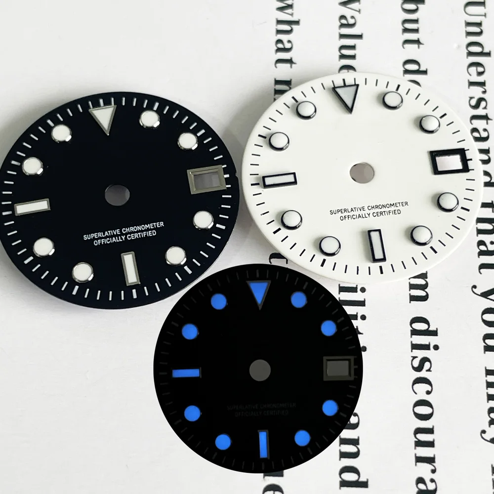 28.5mm Explorer II nh dail 34 GMT dial BGW9 blue luminous dial watch accessories
28.5mm Explorer II nh dail 34 GMT dial BGW9 blue luminous dial watch accessories
