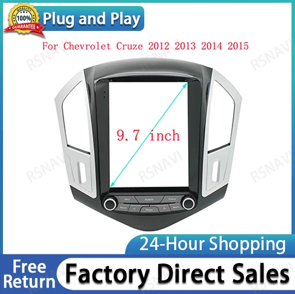 9.7 INCH Car Multimedia Frame for Chevrolet Cruze 2012-2015 Dash Fitting Panel Kit 9.7 Inch 2 Din Radio Audio Facia
9.7 INCH Car Multimedia Frame for Chevrolet Cruze 2012-2015 Dash Fitting Panel Kit 9.7 Inch 2 Din Radio Audio Facia
