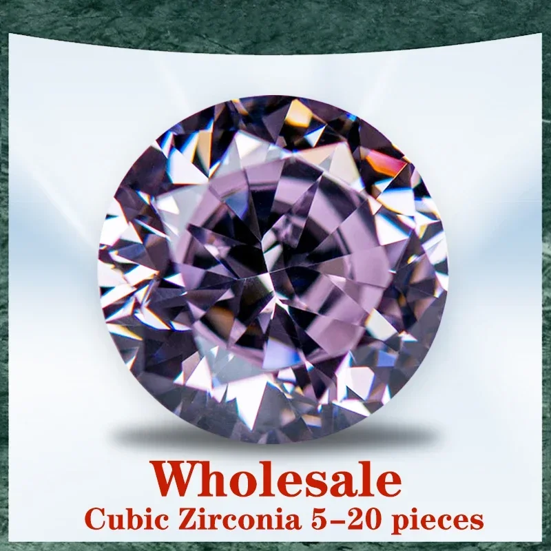 Cubic Zirconia Wholesale No Certificate Crushed Ice Cut Round Shape Light Pink Color Charms Beads for Jewelry Making Materials
Cubic Zirconia Wholesale No Certificate Crushed Ice Cut Round Shape Light Pink Color Charms Beads for Jewelry Making Materials