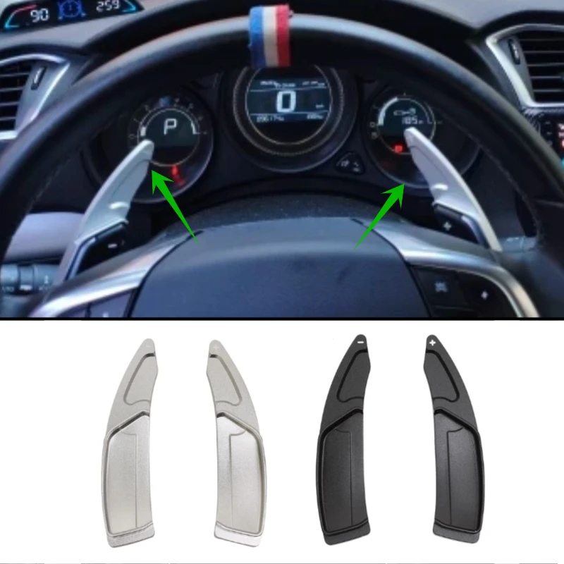 Car Interior Steering Wheel Paddle Shifters extension For Peugeot 208 308 508 Allure PSE 2008 3008 5008 SW GT Line R Hybrid
Car Interior Steering Wheel Paddle Shifters extension For Peugeot 208 308 508 Allure PSE 2008 3008 5008 SW GT Line R Hybrid