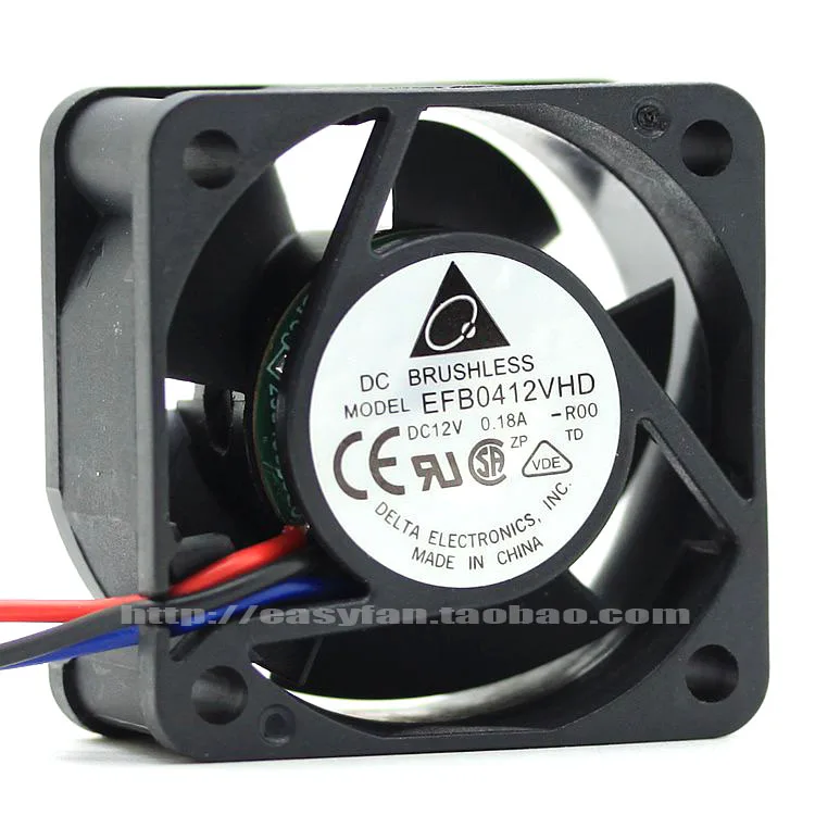 NEW DELTA EFB0412VHD -R00 4cm4020 12V0.18A switch cooling fan
NEW DELTA EFB0412VHD -R00 4cm4020 12V0.18A switch cooling fan