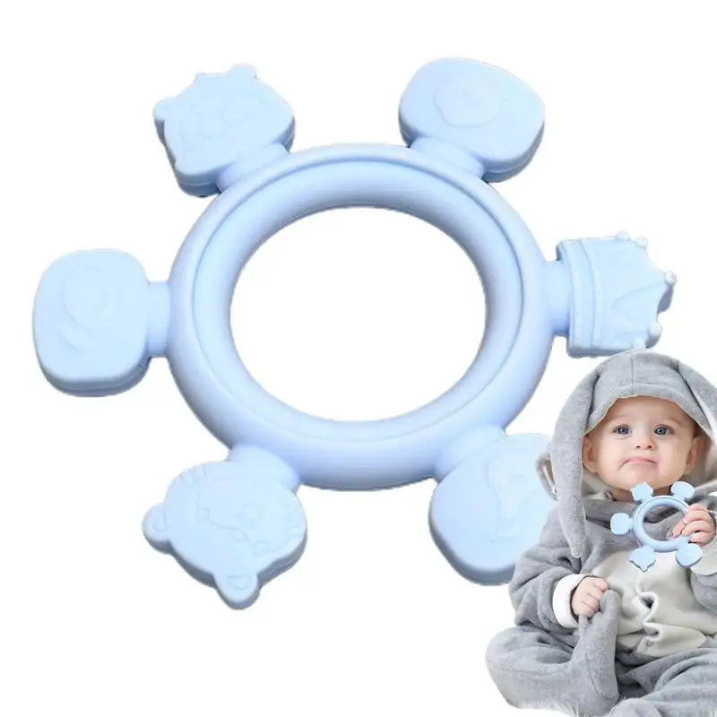 Toddler Teething Ring Cute Silicone Bracelet Babies Teethers Soft Toddler Teething Toy Anti Dropping Montessori Sensory Toys
Toddler Teething Ring Cute Silicone Bracelet Babies Teethers Soft Toddler Teething Toy Anti Dropping Montessori Sensory Toys