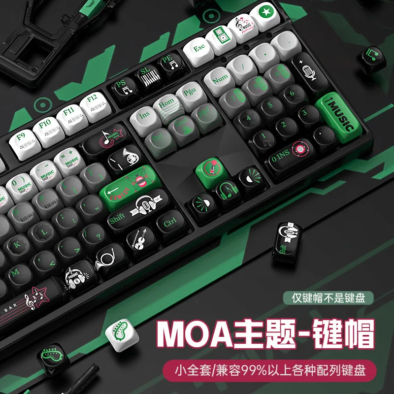 QBYIOriginal MOA Height PBT Mechanical Keyboard Black Keycaps Personalized Creative 104/87/68/108/75/98 Keys
QBYIOriginal MOA Height PBT Mechanical Keyboard Black Keycaps Personalized Creative 104/87/68/108/75/98 Keys