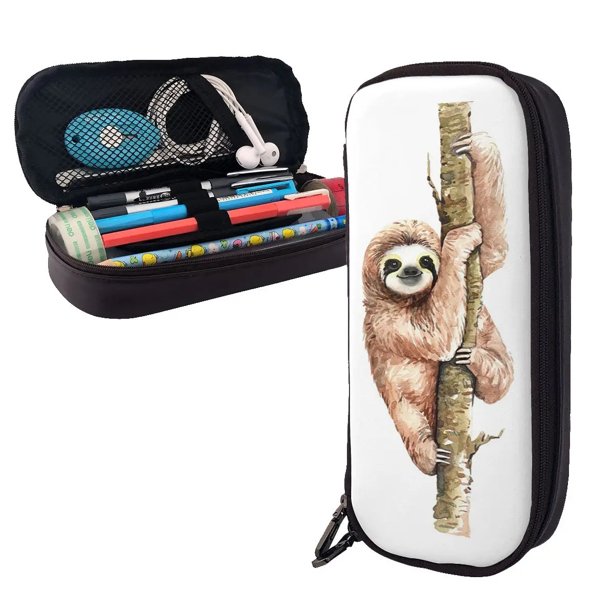 Ленивец на дереве, кожаные пеналы, пенал для хранения канцелярских принадлежностей, большая коробка для ручек, сумка-карандаш для мальчиков и девочек, подарок
Ленивец на дереве, кожаные пеналы, пенал для хранения канцелярских принадлежностей, большая коробка для ручек, сумка-карандаш для мальчиков и девочек, подарок