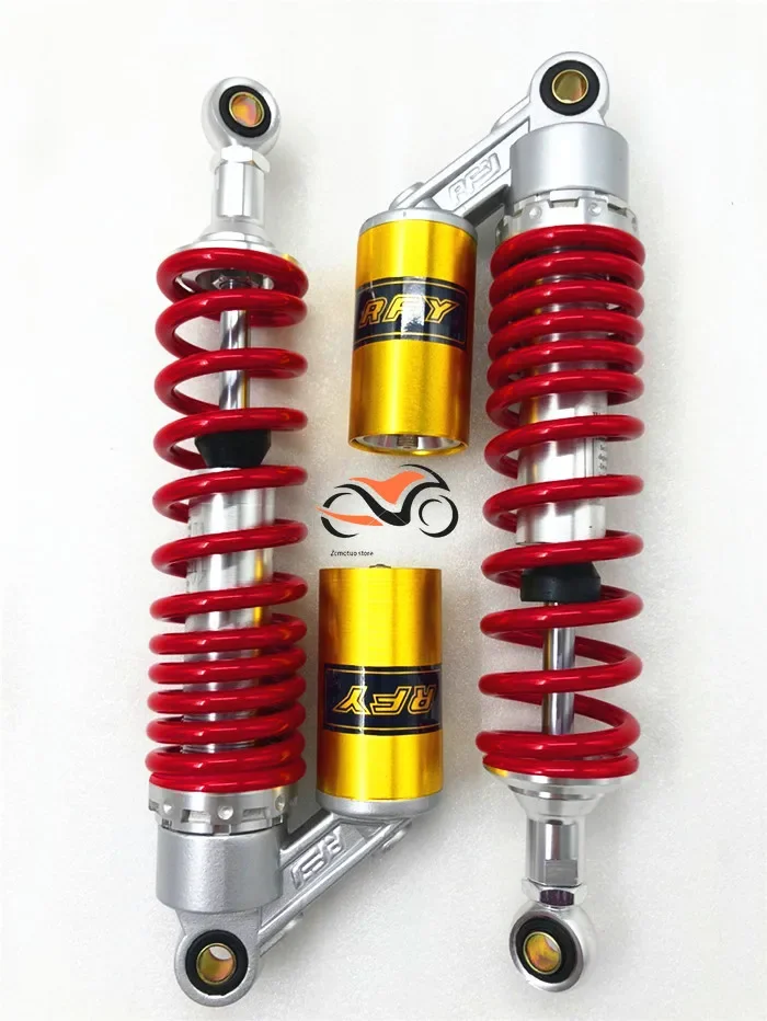 360MM 8mm spring Motorcyc Shock Absorbers for Honda CB1300 CB1000 XL175 Yamaha Suzuki Kawasaki Z1300 ZRX1200 ZRX1100 Red Black
360MM 8mm spring Motorcyc Shock Absorbers for Honda CB1300 CB1000 XL175 Yamaha Suzuki Kawasaki Z1300 ZRX1200 ZRX1100 Red Black