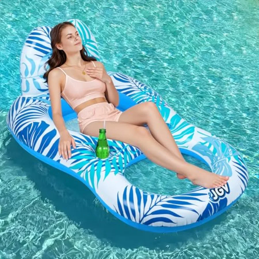 Pool Floats for AdultsIatable Chair Lounger Floaties with Drink Holder Travel Pool Beach Lake Swim Iatables Water Floating Raft
Pool Floats for AdultsIatable Chair Lounger Floaties with Drink Holder Travel Pool Beach Lake Swim Iatables Water Floating Raft