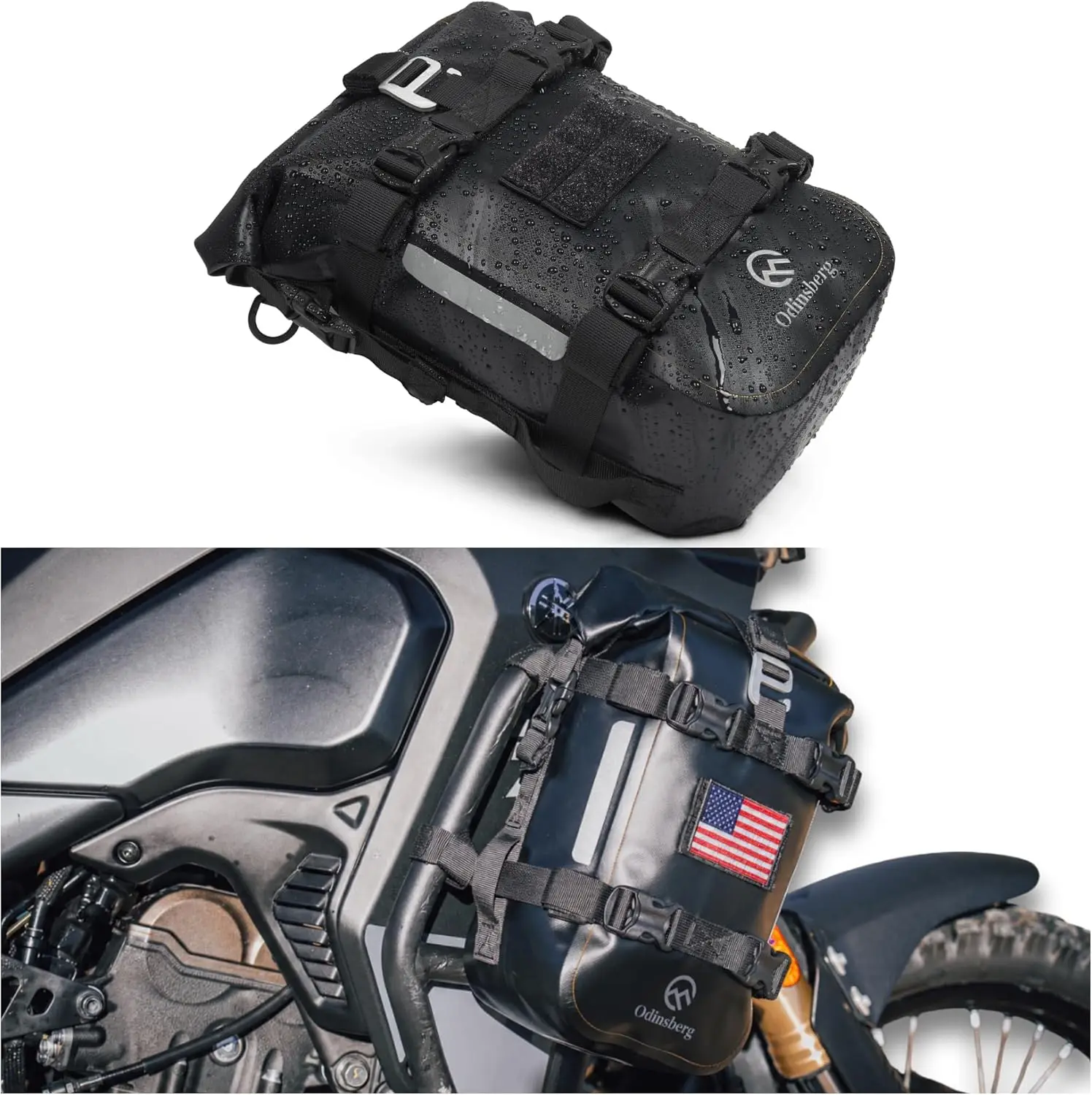 7L Waterproof Motorcycle Tail Bag, Heavy Duty TPU Dry Bag for Crash Bar, Sissy Bar, Rack, ATV, Dirt Bike
7L Waterproof Motorcycle Tail Bag, Heavy Duty TPU Dry Bag for Crash Bar, Sissy Bar, Rack, ATV, Dirt Bike