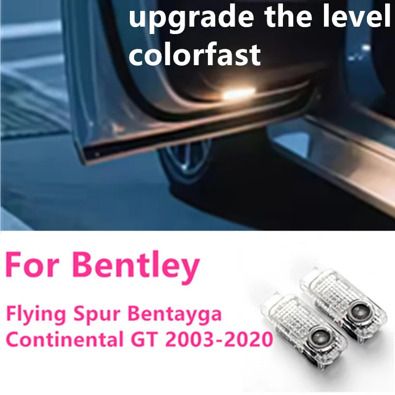 2pcs Logo Projector Light 2pcs LED Door Light For Bentley Flying Spur Bentayga Continental GT 2003-2016 2017 2018 2019 2020
2pcs Logo Projector Light 2pcs LED Door Light For Bentley Flying Spur Bentayga Continental GT 2003-2016 2017 2018 2019 2020