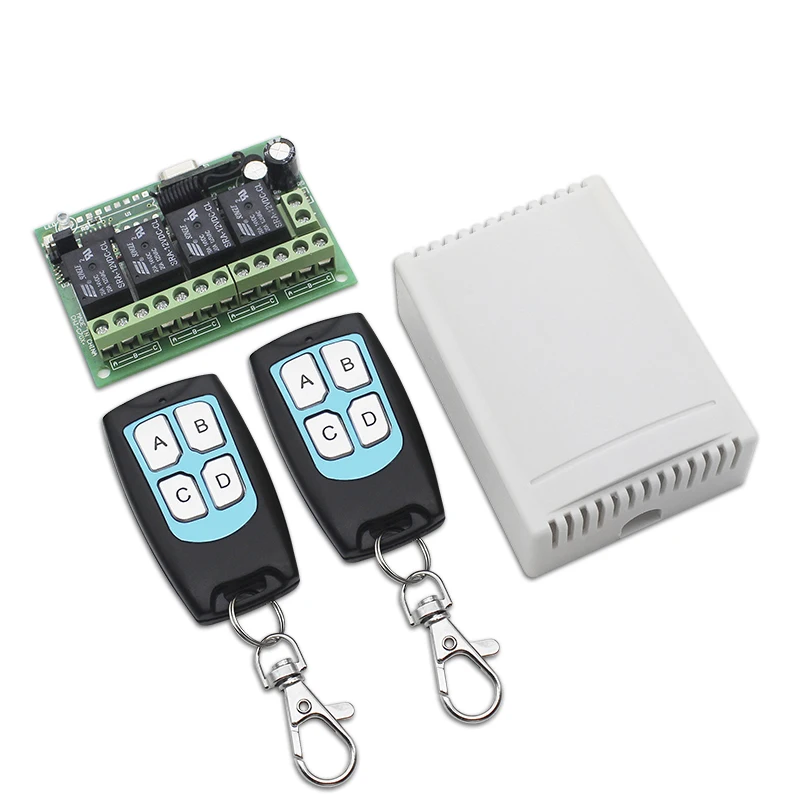 433Mhz/315Mhz Wireless Learning Code Electric for Door Gate 24V/12V Remote Control Switch and Controller Kit
433Mhz/315Mhz Wireless Learning Code Electric for Door Gate 24V/12V Remote Control Switch and Controller Kit