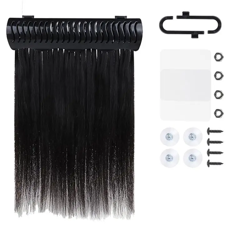 A98E-Hair Extension Holder Stand For Styling, 4 Installation Modes With Tool, Hair Extension Holder Designed For Washing
A98E-Hair Extension Holder Stand For Styling, 4 Installation Modes With Tool, Hair Extension Holder Designed For Washing