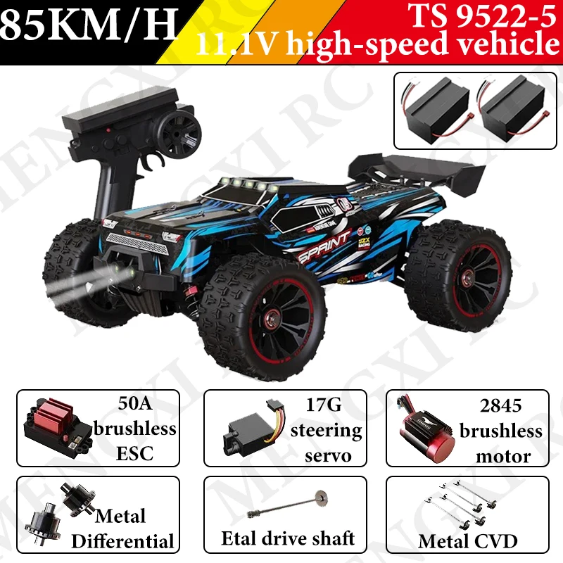 4WD 9522PRO 1:14 Высокоскоростной Drift Racing 80 км/ч или 40 км/ч Бесщеточный двигатель 4WD RC Car Off Road Car Игрушки для подарка ребенку
4WD 9522PRO 1:14 Высокоскоростной Drift Racing 80 км/ч или 40 км/ч Бесщеточный двигатель 4WD RC Car Off Road Car Игрушки для подарка ребенку