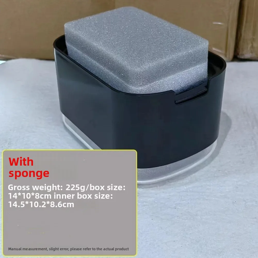 New Large Capacity Kitchen Detergent Dispenser Manual Press Double Layer Soap Dish Dispenser Dish Foam Fixture Sink Area
New Large Capacity Kitchen Detergent Dispenser Manual Press Double Layer Soap Dish Dispenser Dish Foam Fixture Sink Area