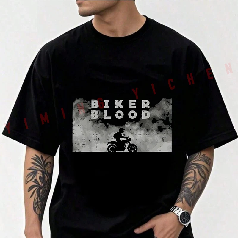 Men's Moto Cotton T-Shirt Biker Blood Motorcycle Motorbike Tshirt Adventure Casual O-Neck Top Tee
Men's Moto Cotton T-Shirt Biker Blood Motorcycle Motorbike Tshirt Adventure Casual O-Neck Top Tee