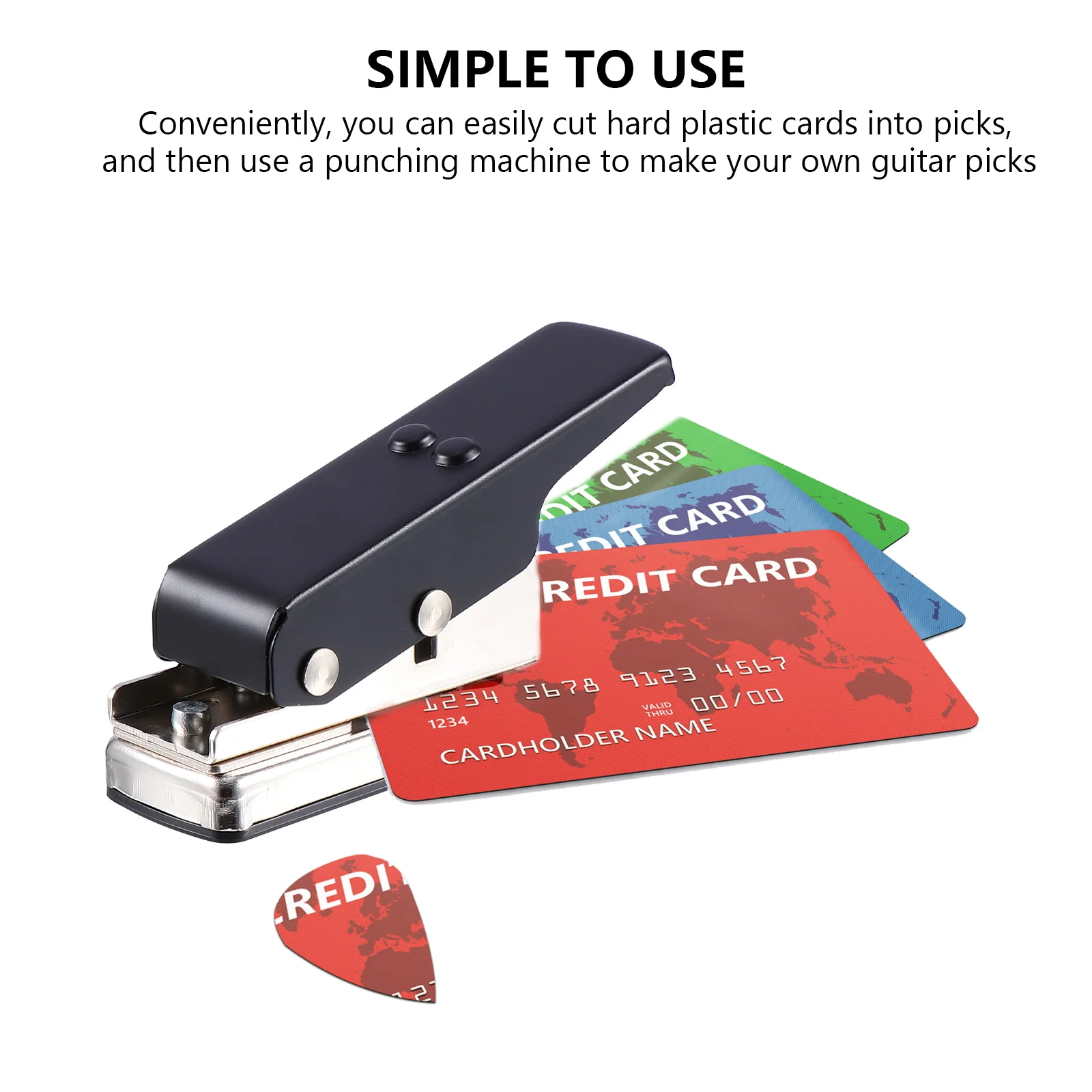 Guitar Pick Punch Maker of Your Own Picks Heavy Duty Shower Tool Iron Makers Quitar
Guitar Pick Punch Maker of Your Own Picks Heavy Duty Shower Tool Iron Makers Quitar