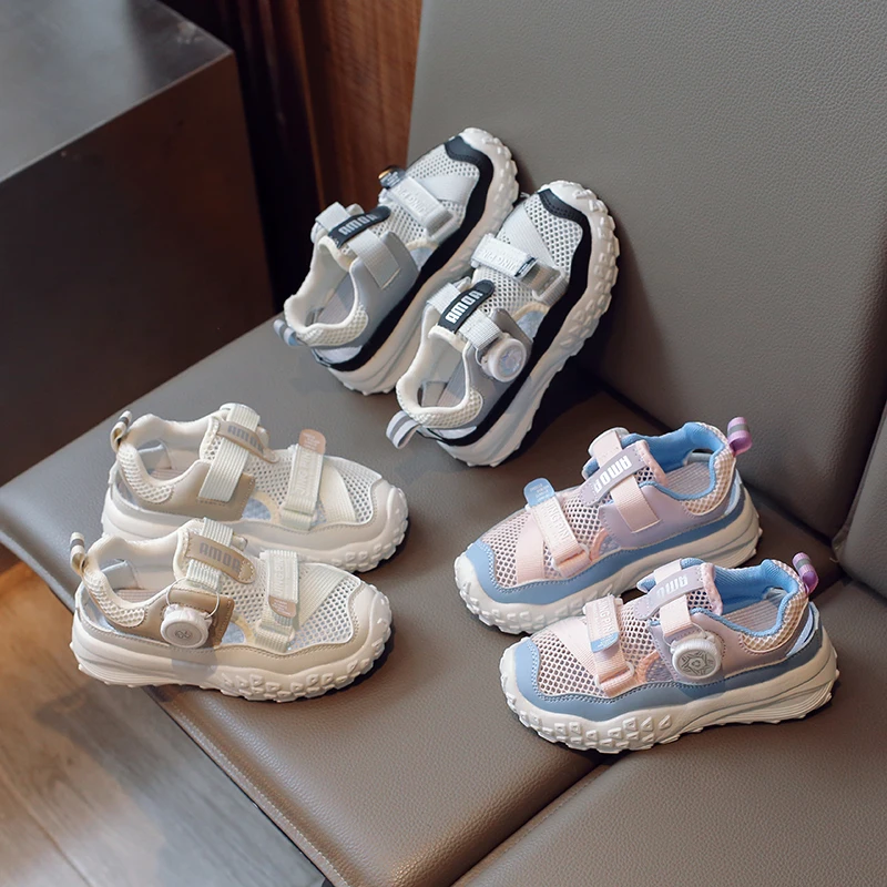 Boys Girl Summer New Beige Mesh Lightweight Children's Casual Shoes Pink Lightweight Non-slip Children's Sports
Boys Girl Summer New Beige Mesh Lightweight Children's Casual Shoes Pink Lightweight Non-slip Children's Sports