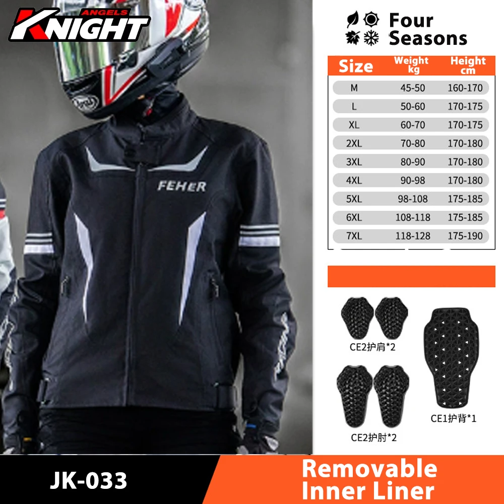 Motorcycle Jackets Man Waterproof Wear-resistant 5-piece Protective Gear Professional Motocross Pants Motorcycle Riding Coat
Motorcycle Jackets Man Waterproof Wear-resistant 5-piece Protective Gear Professional Motocross Pants Motorcycle Riding Coat