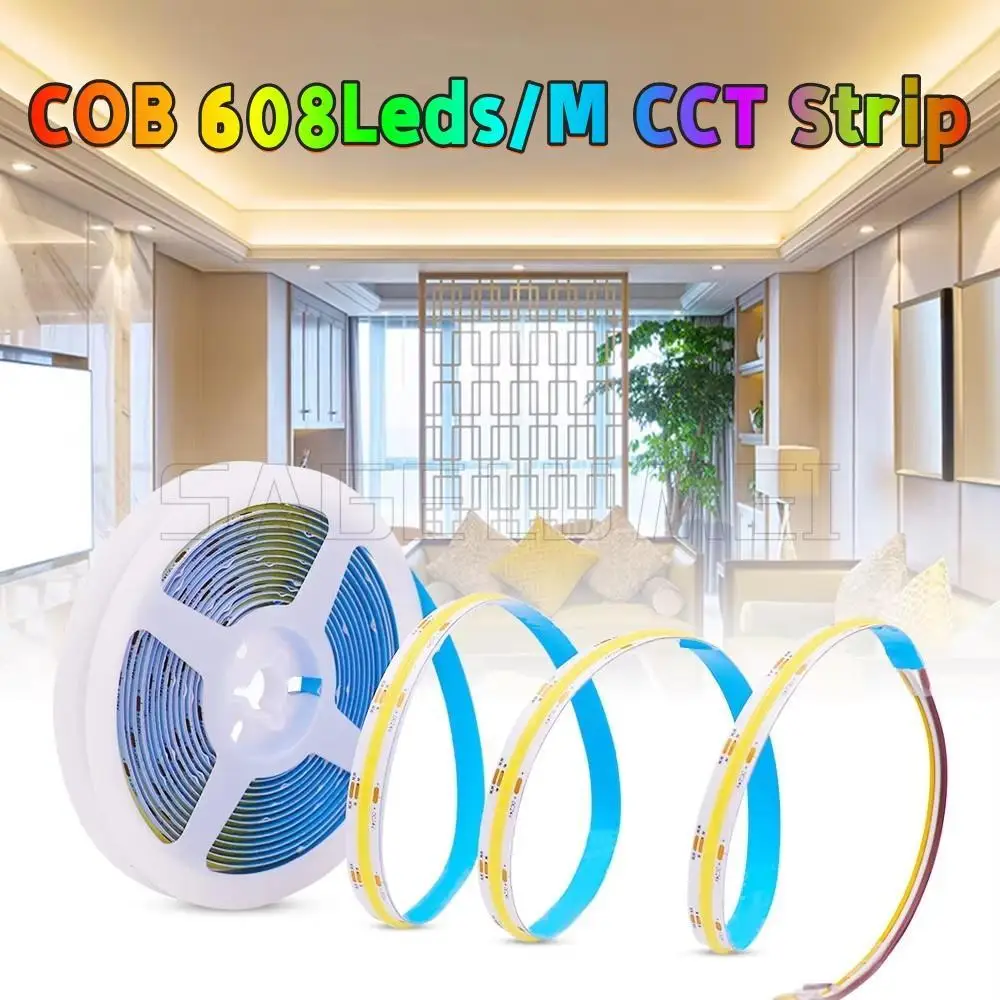Двойной белый цвет 5M COB CCT Светодиодная лента DC 12V 24V 608LEDs FCOB Светодиодная лента с регулируемой яркостью 10MM PCB Гибкая линейная лента высокой плотности Ra90
Двойной белый цвет 5M COB CCT Светодиодная лента DC 12V 24V 608LEDs FCOB Светодиодная лента с регулируемой яркостью 10MM PCB Гибкая линейная лента высокой плотности Ra90