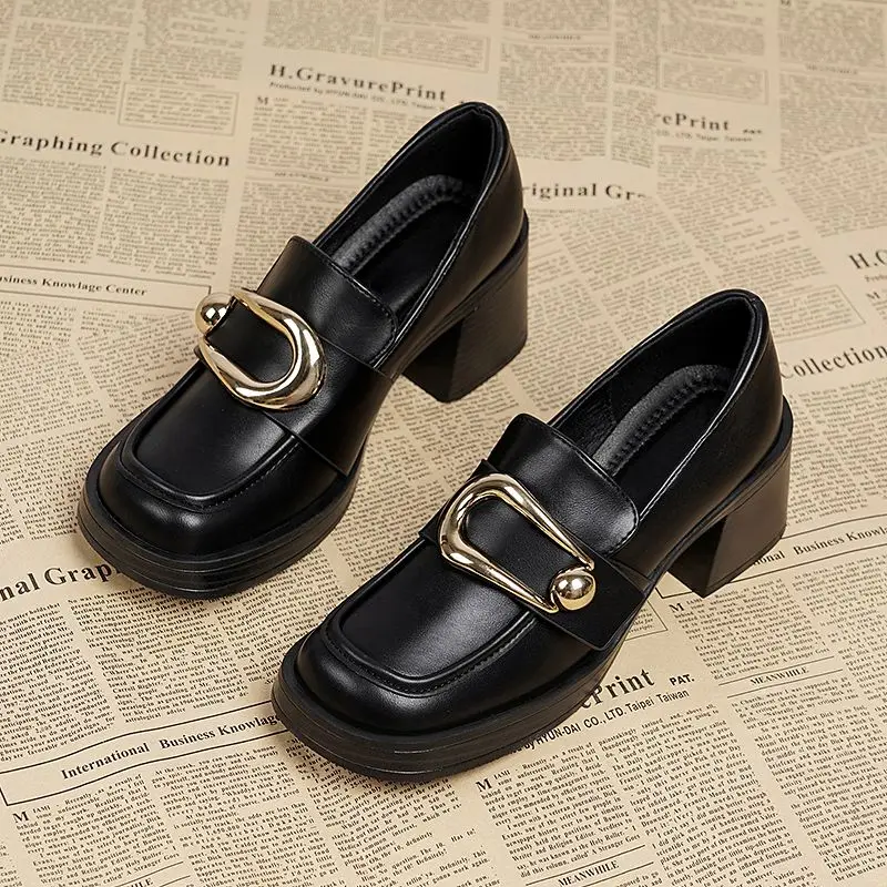 Женские новые лоферы ранней осени 202, туфли Мэри Джейн на высоком каблуке, модные маленькие кожаные туфли во французском стиле
Женские новые лоферы ранней осени 202, туфли Мэри Джейн на высоком каблуке, модные маленькие кожаные туфли во французском стиле