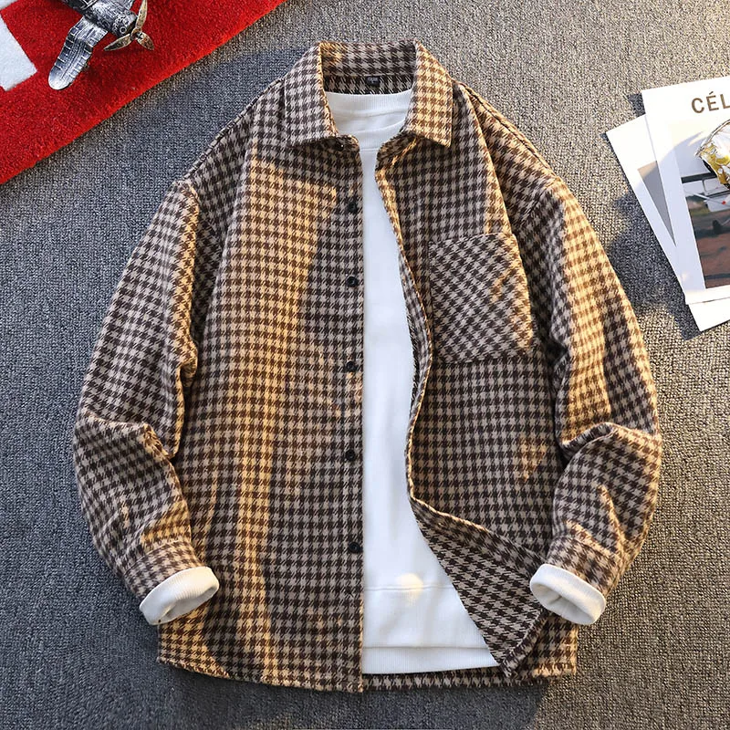 Casual Long Sleeve Shirt Men's Streetwear Fashion Blouse Streetdress Hombre Male Clothing Summer Camisa Men's Shirts New Youth
Casual Long Sleeve Shirt Men's Streetwear Fashion Blouse Streetdress Hombre Male Clothing Summer Camisa Men's Shirts New Youth