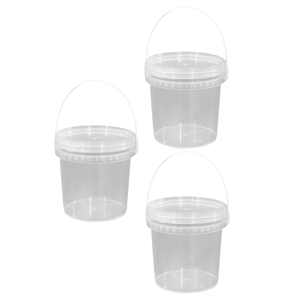 3Pcs Ice Bucket 1L Clear Storage Tubs H Leak Proof Lid for H held Food Bucket Jam Food Container Transparent Freezer
3Pcs Ice Bucket 1L Clear Storage Tubs H Leak Proof Lid for H held Food Bucket Jam Food Container Transparent Freezer