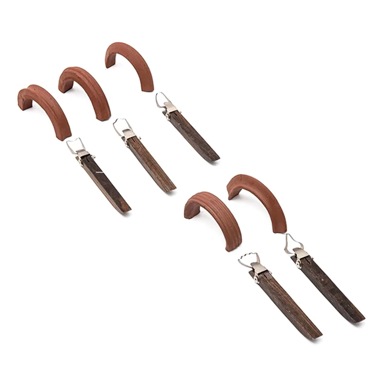 A36T-5 шт., инструмент для резьбы по керамике, инструмент в форме ручки керамической чашки, ручка для кружки, резаки для глины
A36T-5 шт., инструмент для резьбы по керамике, инструмент в форме ручки керамической чашки, ручка для кружки, резаки для глины