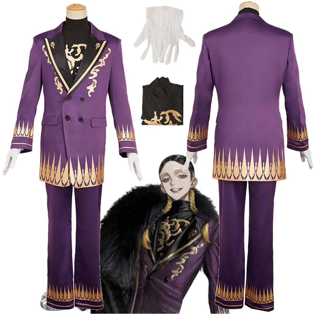 Anime Tokyo Revengers Haitani Ran Purple Halloween Costume Outfits Carnival Party Disguise Roleplay Suit For Men Male Adult
Anime Tokyo Revengers Haitani Ran Purple Halloween Costume Outfits Carnival Party Disguise Roleplay Suit For Men Male Adult