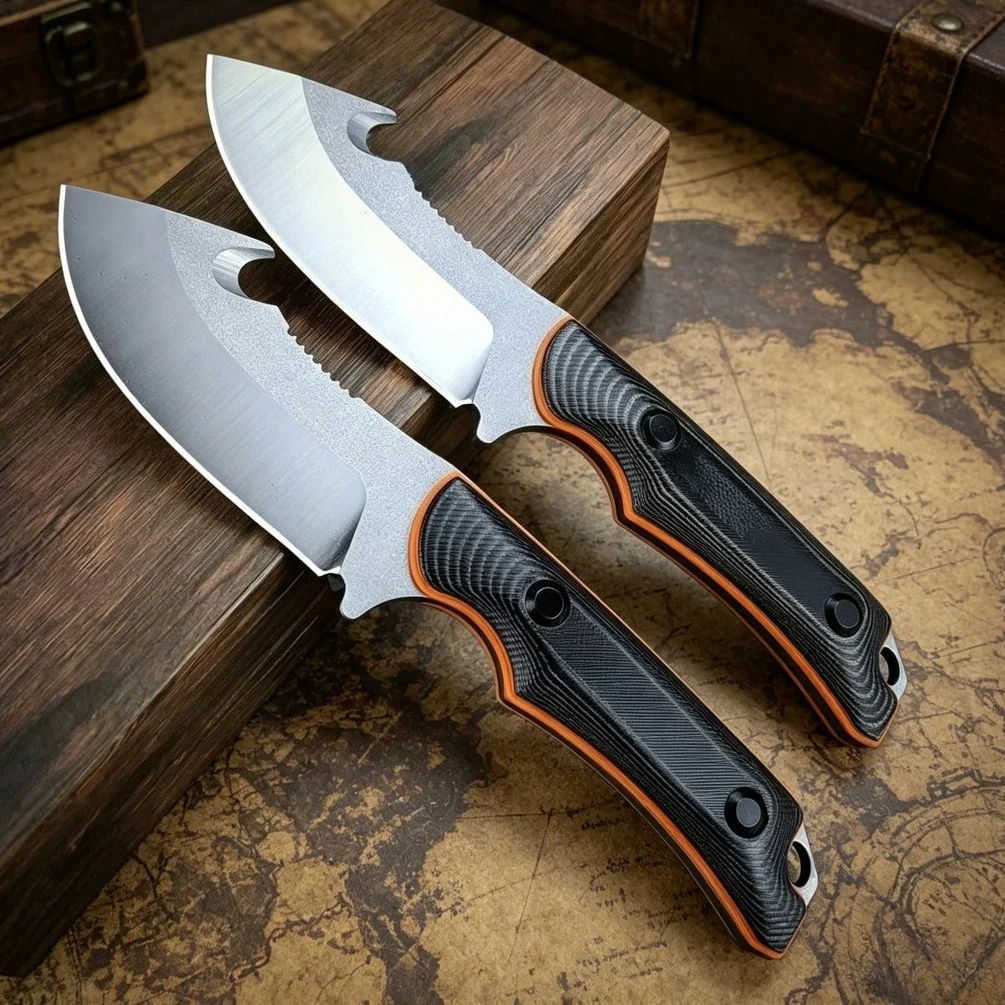 BM 15018 Full Tang Fixed Blade Knife Premium G10 Non-slip Handle with Scabbard Sheath Outdoor Camping Hiking Wilderness EDC Tool
BM 15018 Full Tang Fixed Blade Knife Premium G10 Non-slip Handle with Scabbard Sheath Outdoor Camping Hiking Wilderness EDC Tool