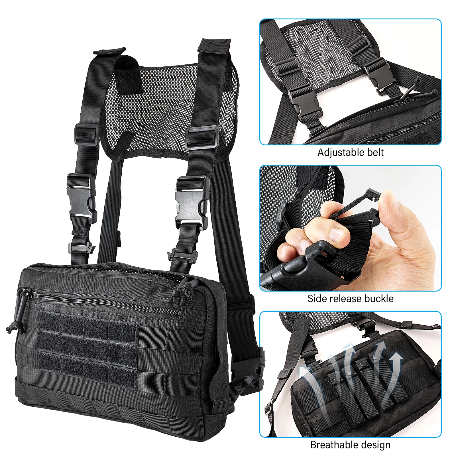 EHDIS Pro Vinyl Wrap Work Tool Bag Waterproof Oxford Chest Pouch With Adjustable Belt Car Tinting Accessories Storage Organizer
EHDIS Pro Vinyl Wrap Work Tool Bag Waterproof Oxford Chest Pouch With Adjustable Belt Car Tinting Accessories Storage Organizer