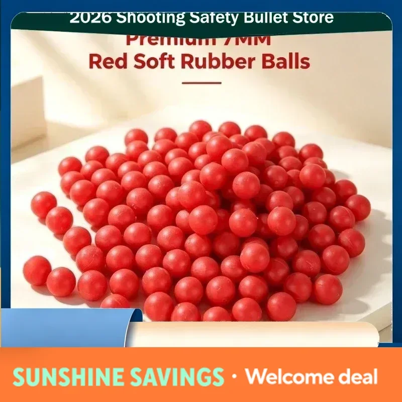 20292028cool 7MM Red Lightweight Soft Pellets 500PCS/Bag Smooth Soft Outdoor Toy Consumables 1Bag/2Bag/3Bag/5Bag/10Bag New
20292028cool 7MM Red Lightweight Soft Pellets 500PCS/Bag Smooth Soft Outdoor Toy Consumables 1Bag/2Bag/3Bag/5Bag/10Bag New