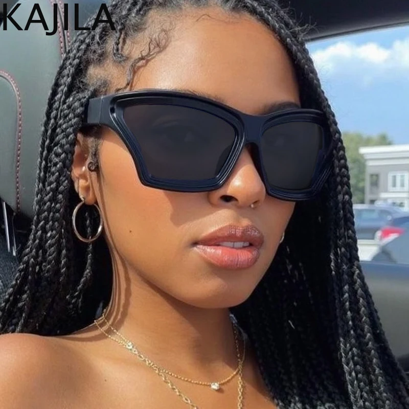Oversized Cat Eye Mask Punk Sunglasses Women Men 2025 Luxury Brand Vintage Irregular Sun Glasses UV400 Protection Eyewear Goggle
Oversized Cat Eye Mask Punk Sunglasses Women Men 2025 Luxury Brand Vintage Irregular Sun Glasses UV400 Protection Eyewear Goggle