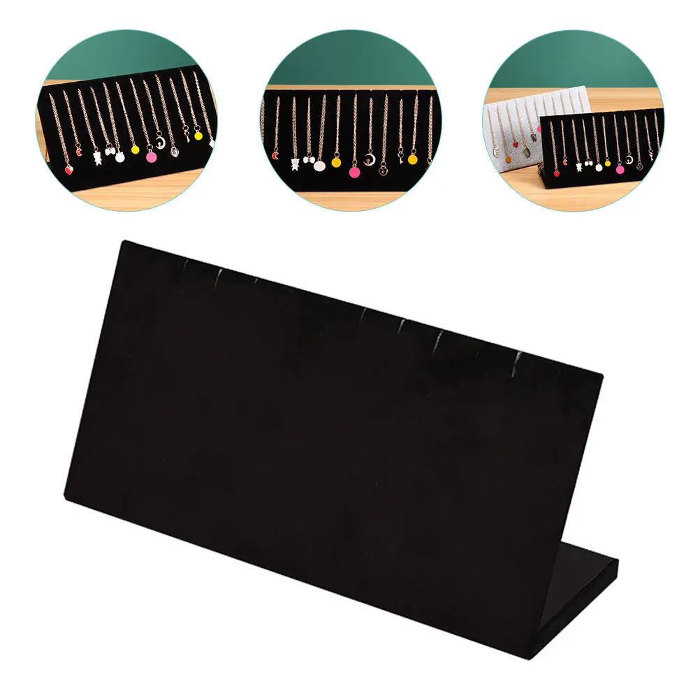 Elegant Tilt-Angle Jewelry Display Panel Soft Premium Board Non-Scratch Necklace Holder Earring Organizer Desktop Boutique
Elegant Tilt-Angle Jewelry Display Panel Soft Premium Board Non-Scratch Necklace Holder Earring Organizer Desktop Boutique