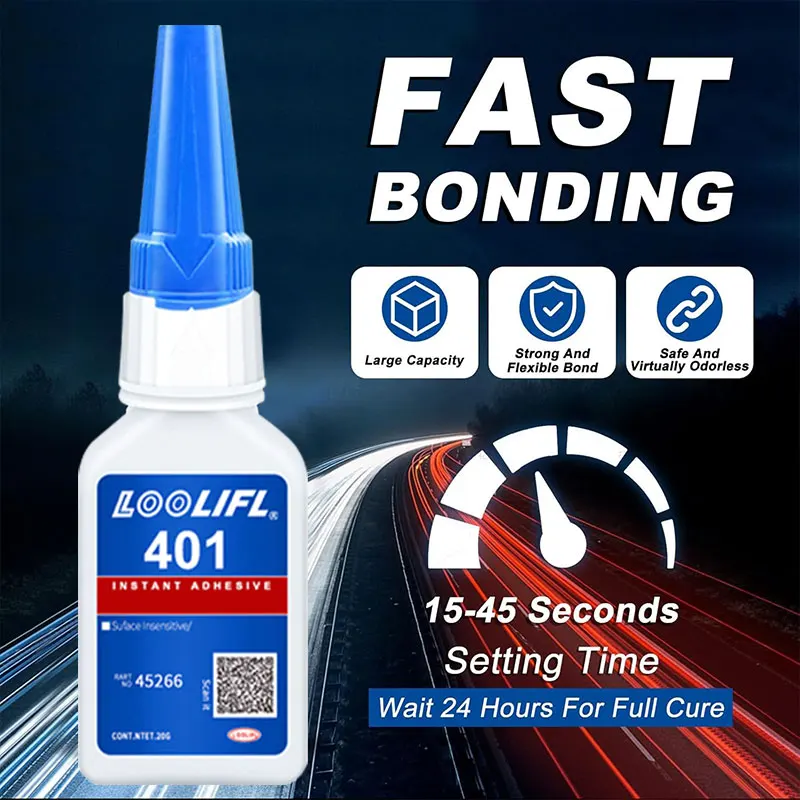 20ml 401 Extra Strong Plastic Repair Glue Super Glue Universal Mighty Instant Glue for Ceramic Metal Glass Fast Dry
20ml 401 Extra Strong Plastic Repair Glue Super Glue Universal Mighty Instant Glue for Ceramic Metal Glass Fast Dry