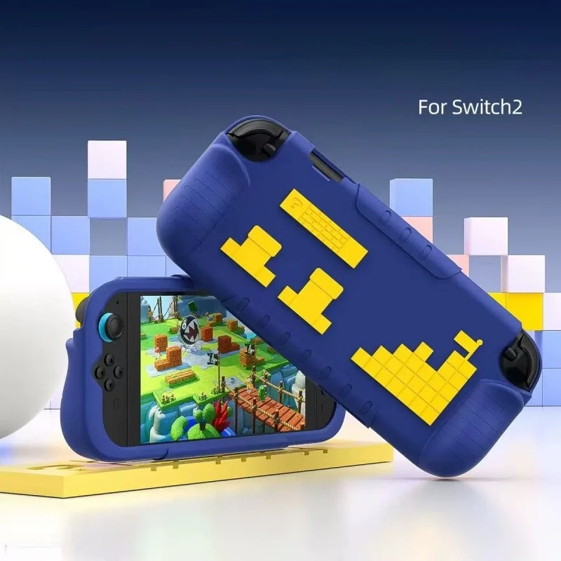 For Switch 2 Silicone Protective Cover Shockproof Anti Scratch, Heat Dissipating, Easy Install With Ergonomic Grip
For Switch 2 Silicone Protective Cover Shockproof Anti Scratch, Heat Dissipating, Easy Install With Ergonomic Grip