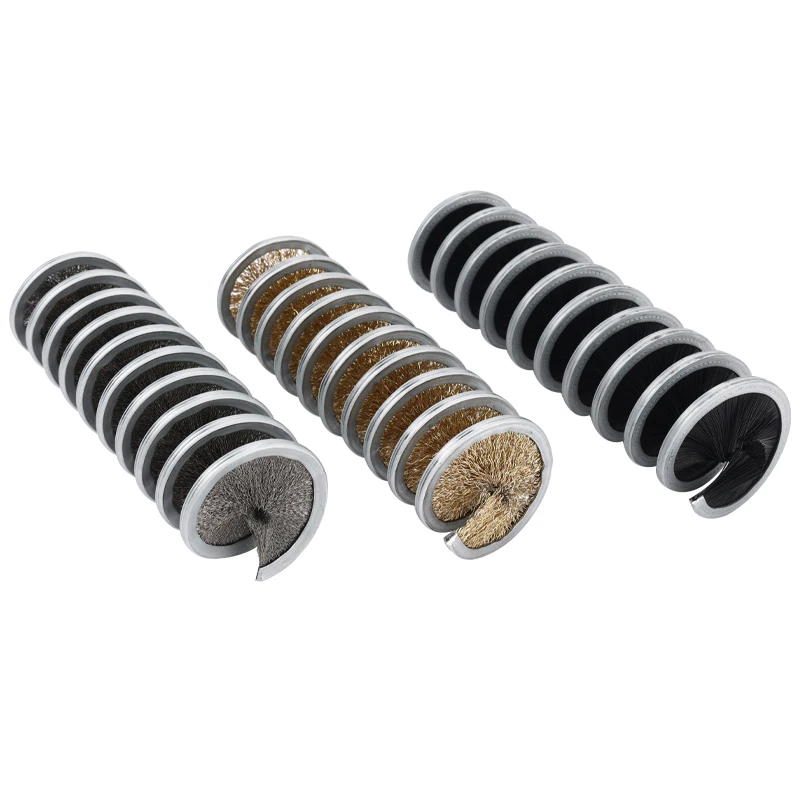 Special inner winding brush for rust removal, dust removal and cleaning, dust-proof spiral nylon wire steel wire spring brush
Special inner winding brush for rust removal, dust removal and cleaning, dust-proof spiral nylon wire steel wire spring brush