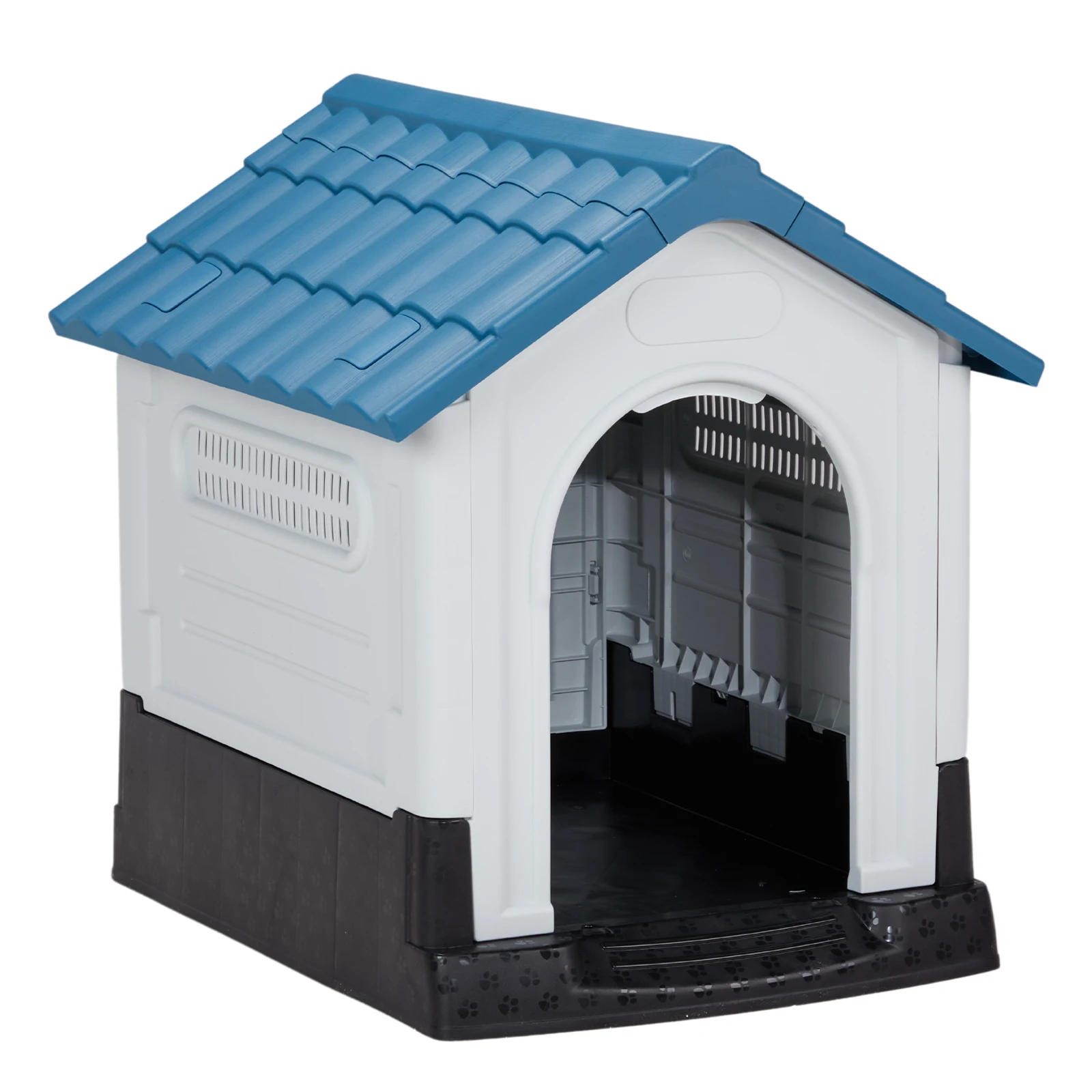 26 inch Plastic Dog House, Indoor Outdoor Doghouse Pet House with Air Vents and Elevated Floor, Insulated Water Resistant Puppy
26 inch Plastic Dog House, Indoor Outdoor Doghouse Pet House with Air Vents and Elevated Floor, Insulated Water Resistant Puppy