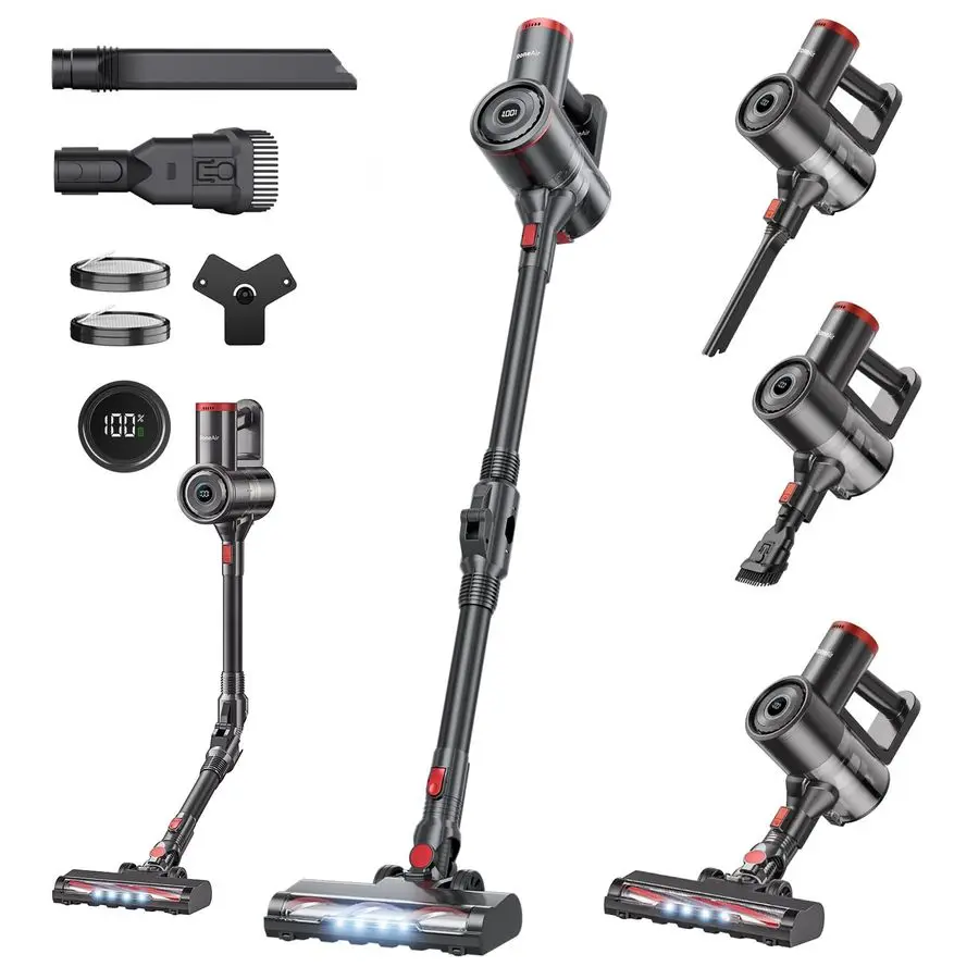 Vacuum Cleaner for Home,Cleans Under Furniture Without Bending,450W 40Kpa 45Mins,SelfStanding,Powerful Stick Vacuum Cordless for
Vacuum Cleaner for Home,Cleans Under Furniture Without Bending,450W 40Kpa 45Mins,SelfStanding,Powerful Stick Vacuum Cordless for