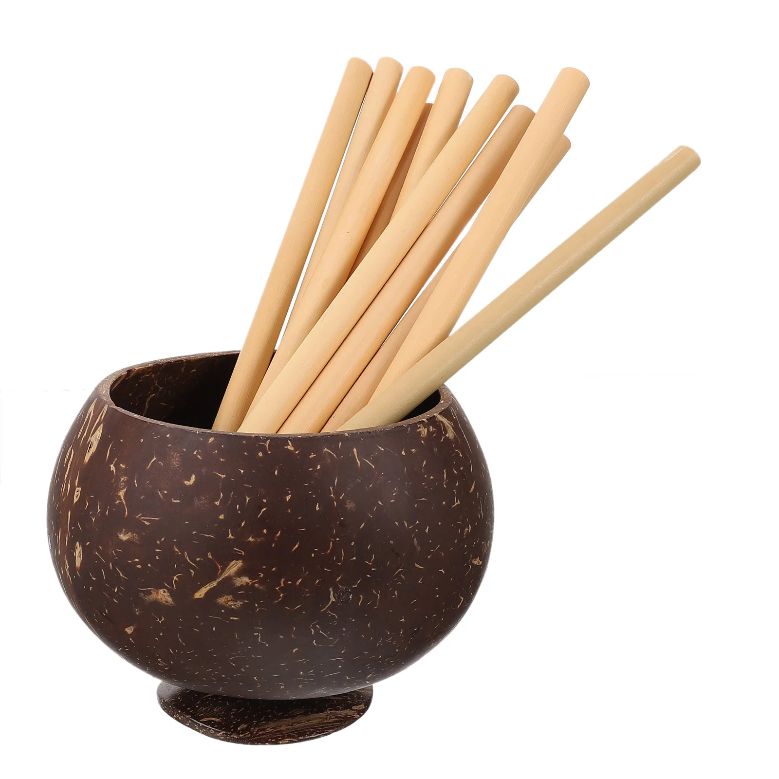 Coconut Shell Cup Festival Snack Bowl Coconuts Salad Containers for Food Fruits Natural Style Large Straw Serving
Coconut Shell Cup Festival Snack Bowl Coconuts Salad Containers for Food Fruits Natural Style Large Straw Serving