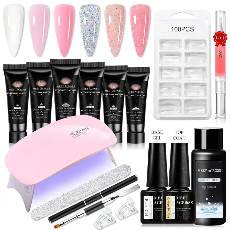 MEET ACROSS 16/12PCS Nail Extension Gel Set For Nails 20ml Extension Set Slip Solution Acrylic Gel Nail Polish Nail Art Hard Gel
MEET ACROSS 16/12PCS Nail Extension Gel Set For Nails 20ml Extension Set Slip Solution Acrylic Gel Nail Polish Nail Art Hard Gel