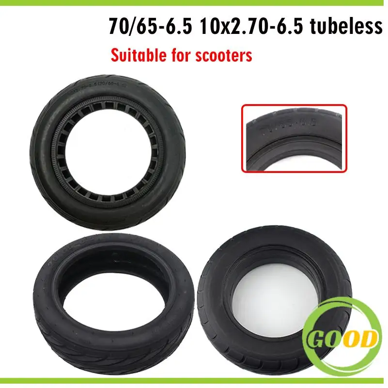 Шина для электрического скутера 10X2,7-6,5, твердая резина, взрывозащищенная, ударопрочная шина для внедорожного скутера
Шина для электрического скутера 10X2,7-6,5, твердая резина, взрывозащищенная, ударопрочная шина для внедорожного скутера
