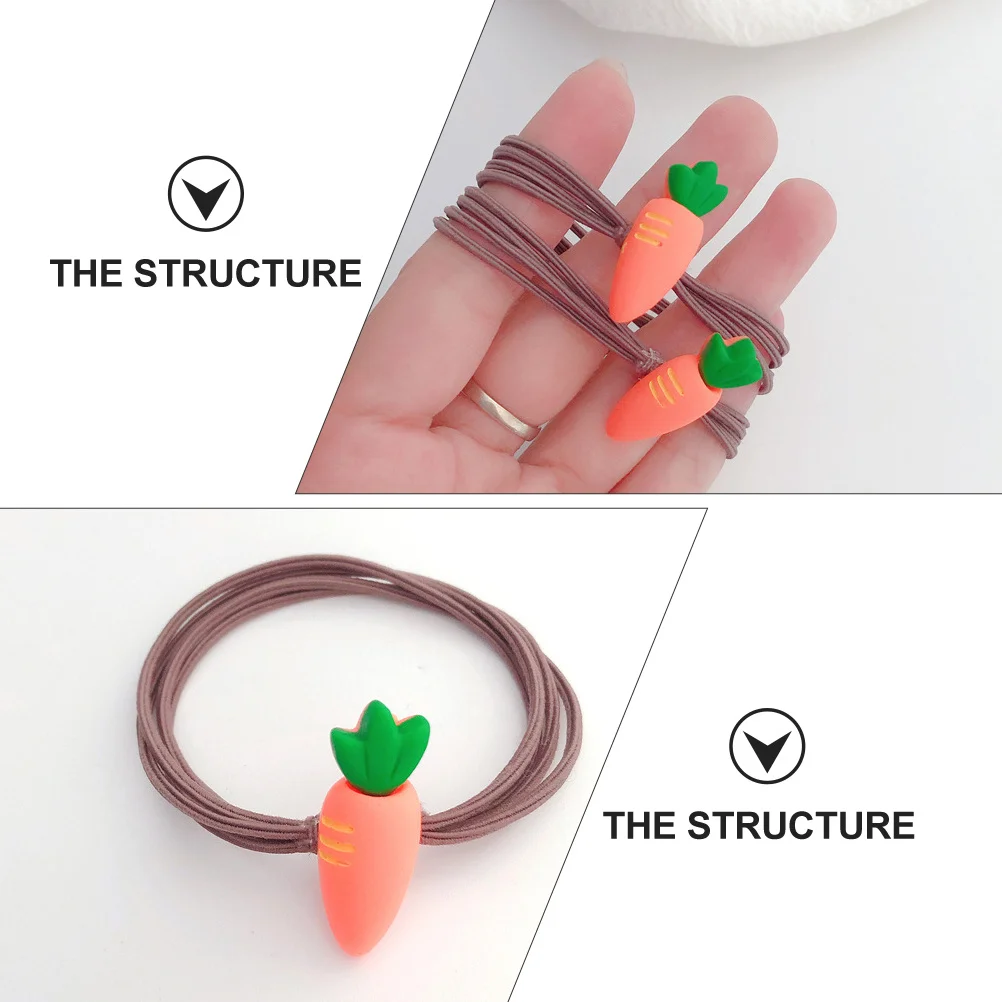 6pcs Carrot Scrunchy Elastic Hair Ties For Women Girls Party Wedding Festival Hair Accessories Stretch Rope Rings
6pcs Carrot Scrunchy Elastic Hair Ties For Women Girls Party Wedding Festival Hair Accessories Stretch Rope Rings