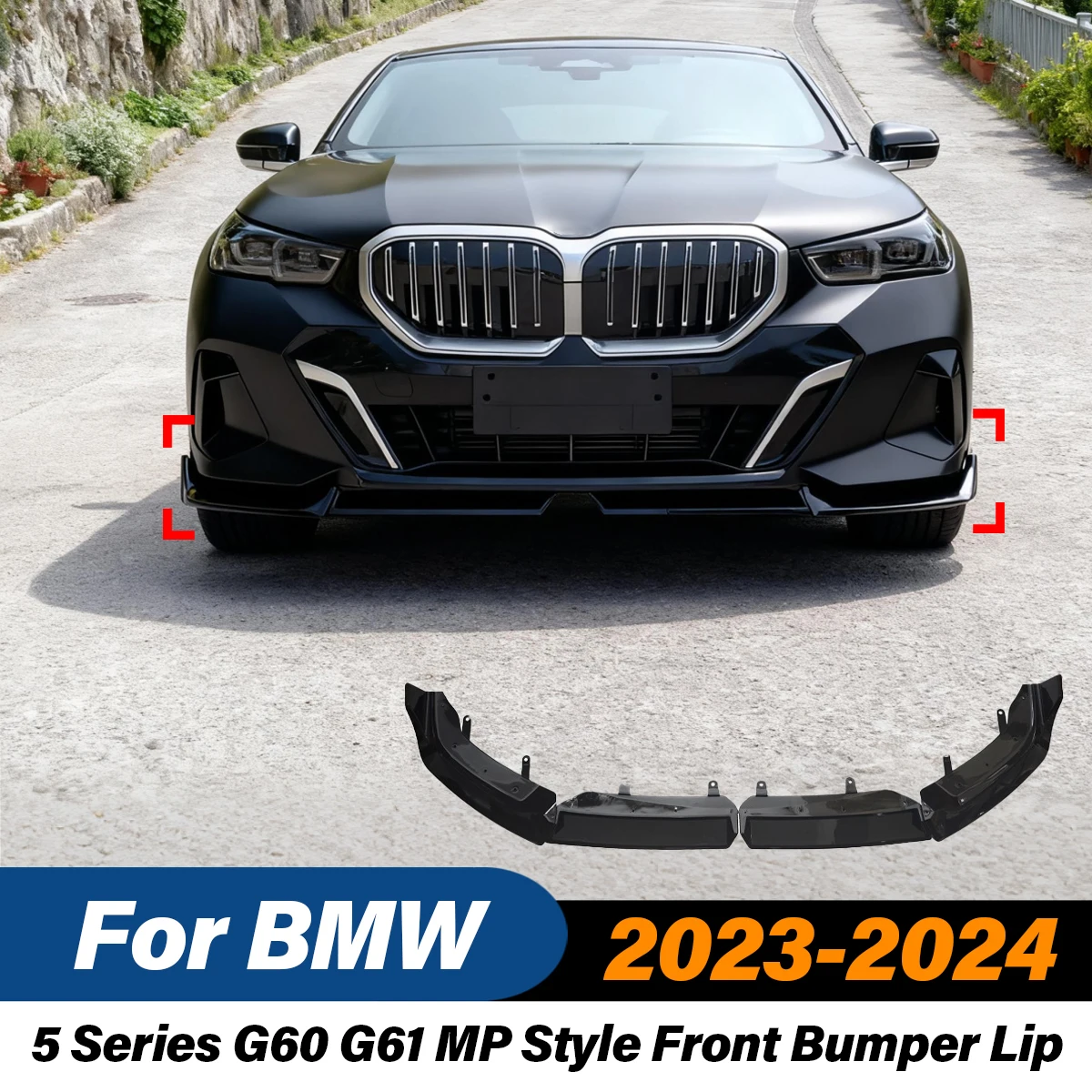 For BMW 5 Series G60 G61 2023 2024 MP Style Automobile Front Bumper Lip ABS Racing Wind Spoiler Splitter Body Modification Kit
For BMW 5 Series G60 G61 2023 2024 MP Style Automobile Front Bumper Lip ABS Racing Wind Spoiler Splitter Body Modification Kit