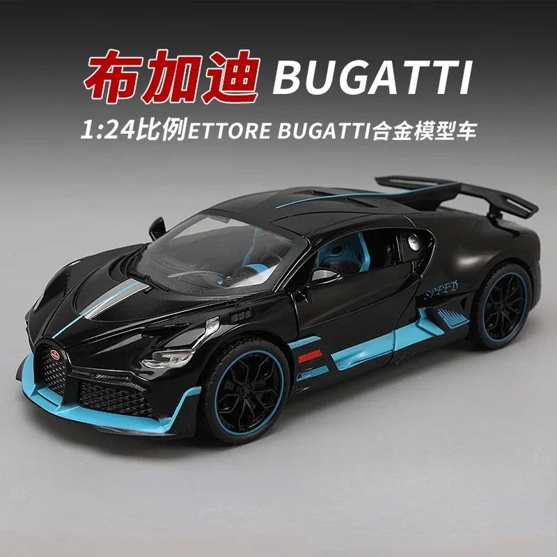 Модель спортивного автомобиля Bugatti DIVO Simualtion со звуком, коллекция миниатюрных игрушечных автомобилей для мальчиков, 1:24
Модель спортивного автомобиля Bugatti DIVO Simualtion со звуком, коллекция миниатюрных игрушечных автомобилей для мальчиков, 1:24
