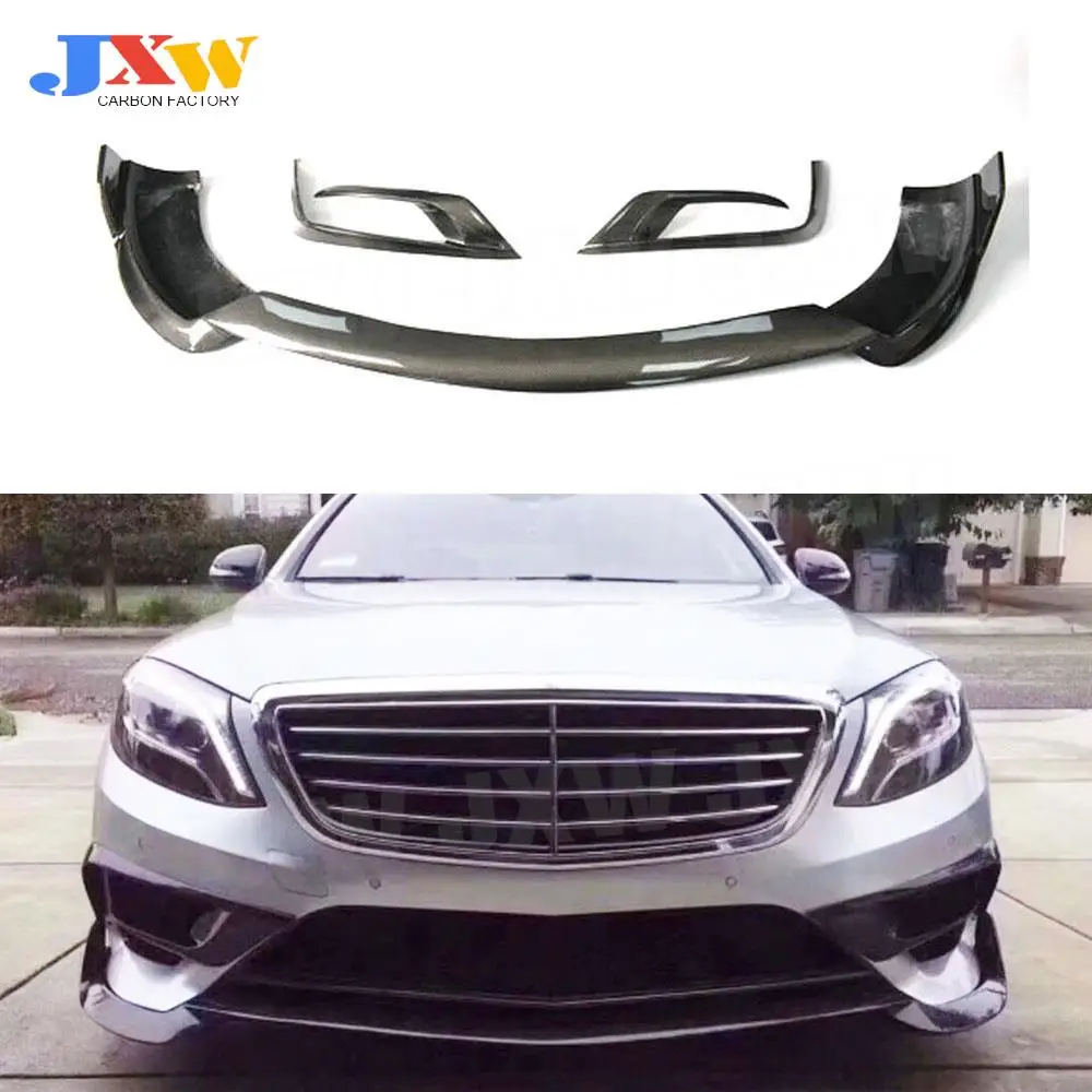 S Class Carbon Fiber Car Front Lip Spoiler FogLamp Eyelid Trims For Mercedes Benz W222 S63 S65 2014-2017 Head Bumper Decoration
S Class Carbon Fiber Car Front Lip Spoiler FogLamp Eyelid Trims For Mercedes Benz W222 S63 S65 2014-2017 Head Bumper Decoration
