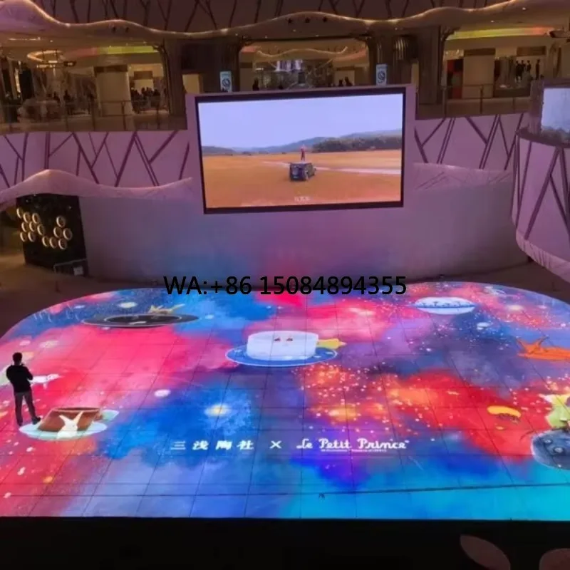 Full Color P5.2 LED Dance Floor Shopping Center Custom Size Waterproof LED Dance Floor Screen
Full Color P5.2 LED Dance Floor Shopping Center Custom Size Waterproof LED Dance Floor Screen