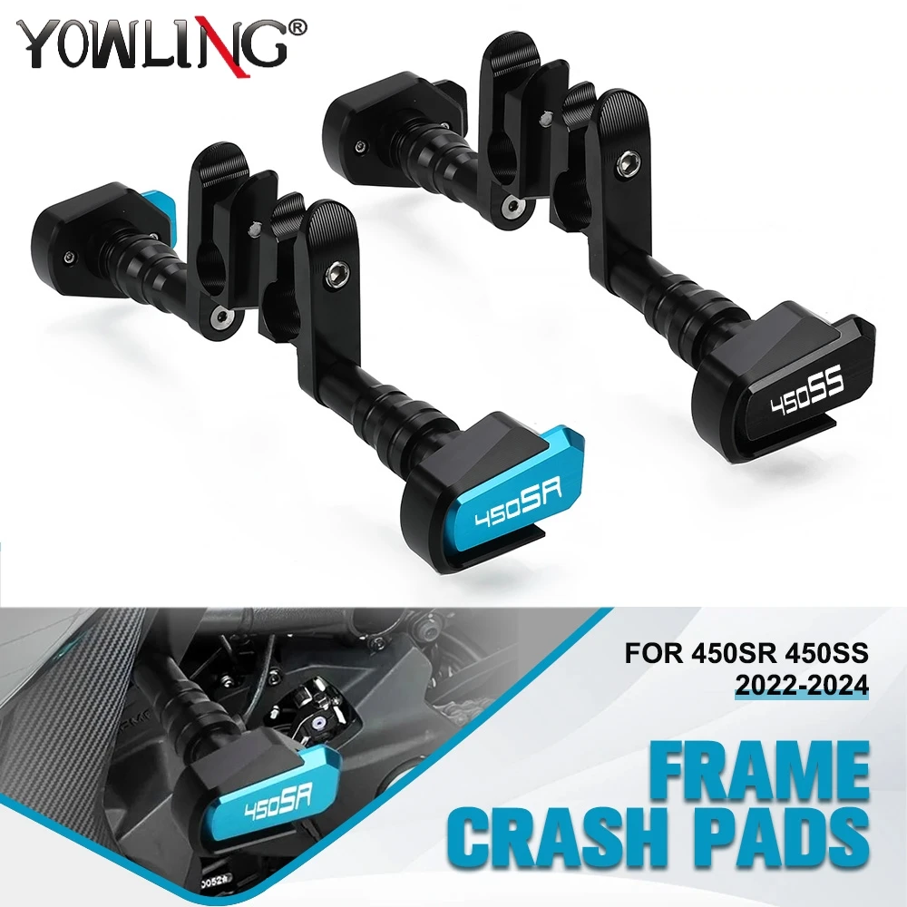 FOR CFMOTO CF MOTO 450SR 450SS 450 SR SS 2022-2024 2023 Frame Crash Pads Engine Case Sliders Protector Motorcycle CF450 SR SS
FOR CFMOTO CF MOTO 450SR 450SS 450 SR SS 2022-2024 2023 Frame Crash Pads Engine Case Sliders Protector Motorcycle CF450 SR SS