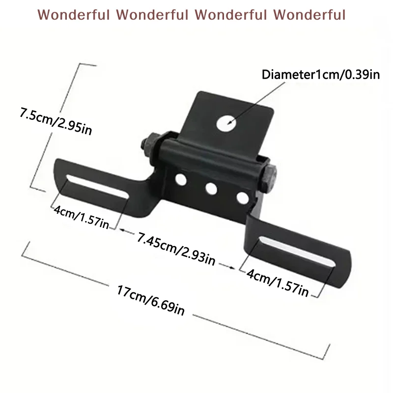 Replacement Part Motorcycle Accessories Universal Adjustable Motorcycle License Plate Mount Holder Folding Tail Light Bracket
Replacement Part Motorcycle Accessories Universal Adjustable Motorcycle License Plate Mount Holder Folding Tail Light Bracket