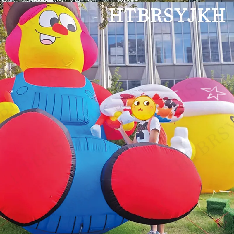 Inflatable cartoon painting oil painting doll mascot playground square activity advertising decorative props
Inflatable cartoon painting oil painting doll mascot playground square activity advertising decorative props